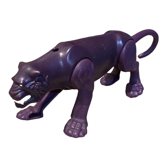 7” Panthor Skeletor’s Purple Panther Cat He-Man Masters of the Universe Toy - Picture 2 of 7
